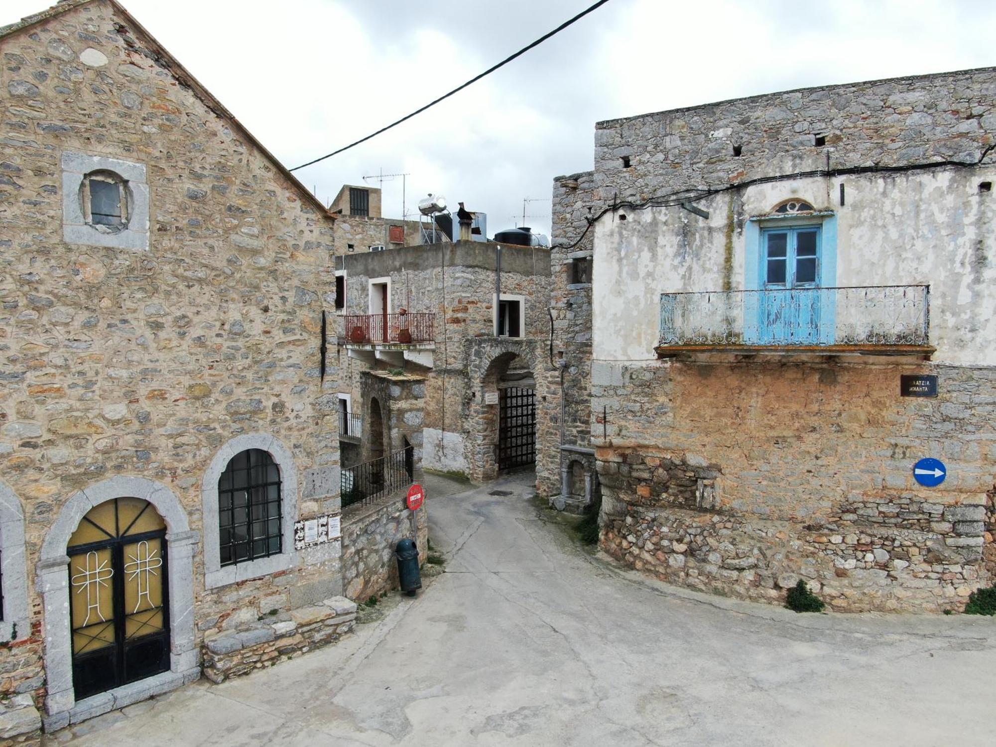 Byzantine Home In The Castle Mestá Dış mekan fotoğraf